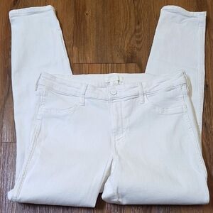 H&M Women's Cream Skinny Jeans used good‎ condition.
